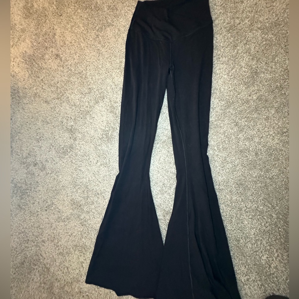 Flared leggings